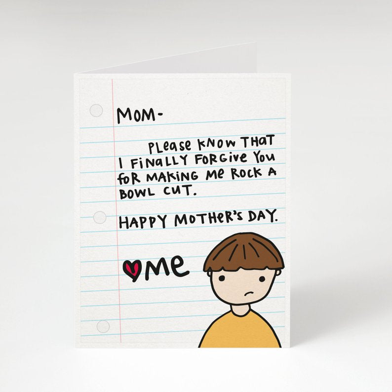 mother greeting card