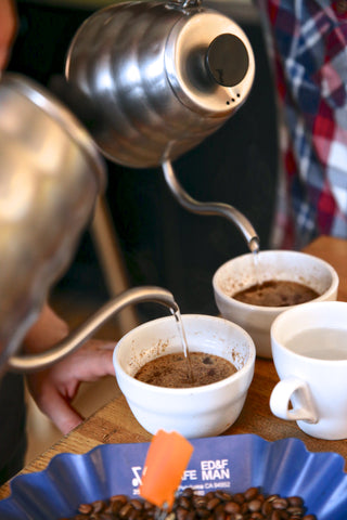 Coffee cupping