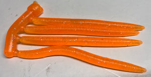 5” Blaze Orange with Holographic - Gingerbaits - Blaze Orange Pack Cover