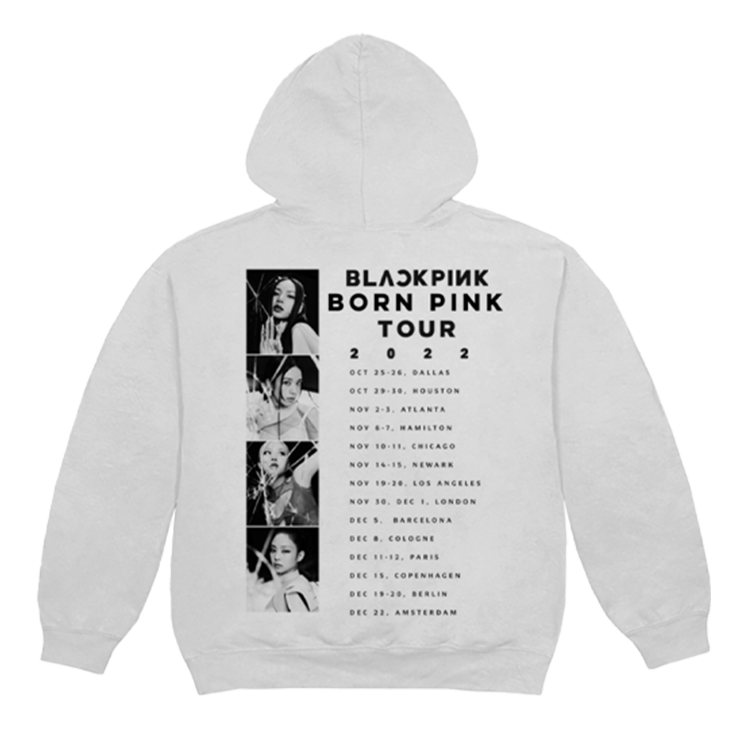 Born Pink 2022 Tour Logo Hoodie - Blackpink