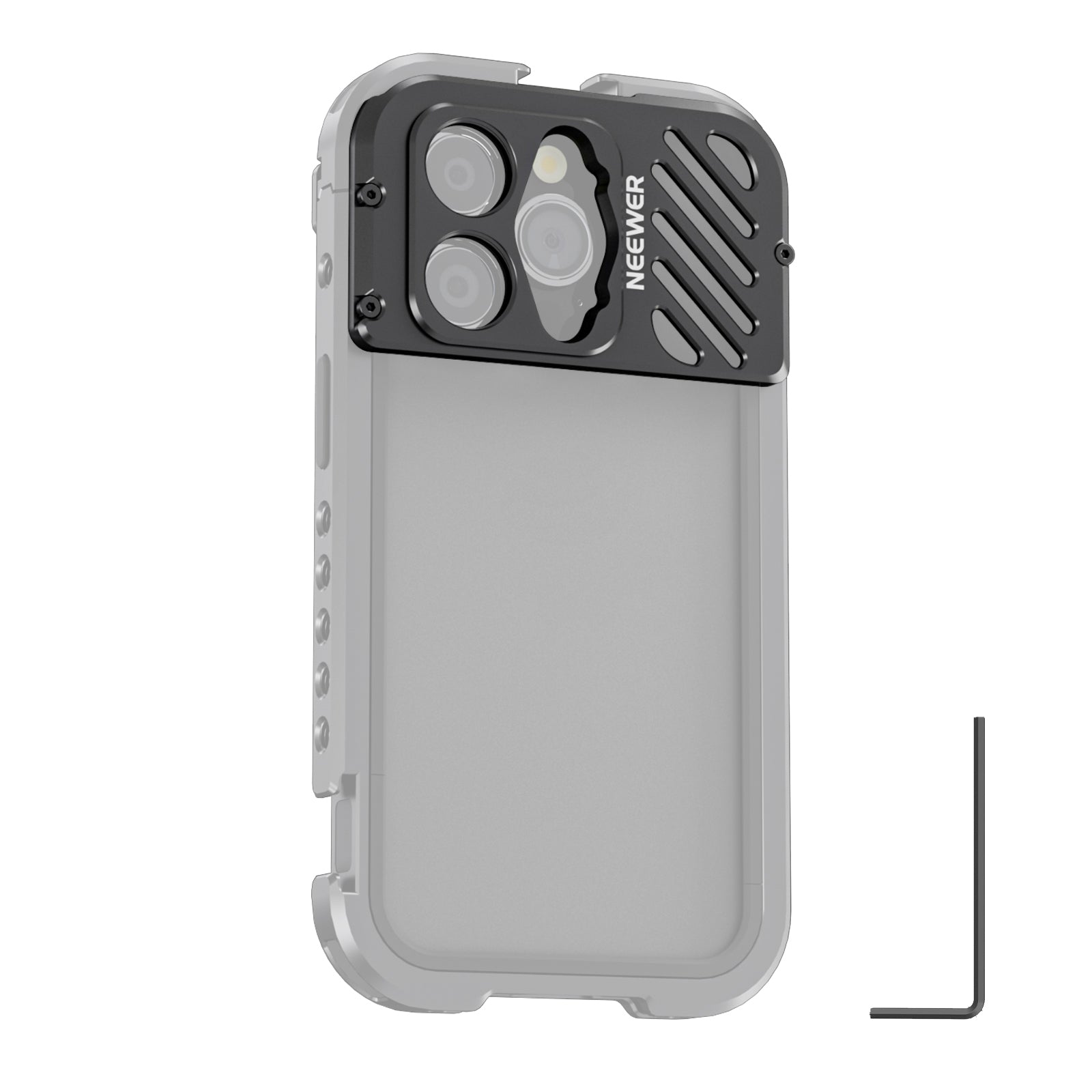 NEEWER Aluminum Alloy Phone Cage for iPhone 14 Pro - NEEWER