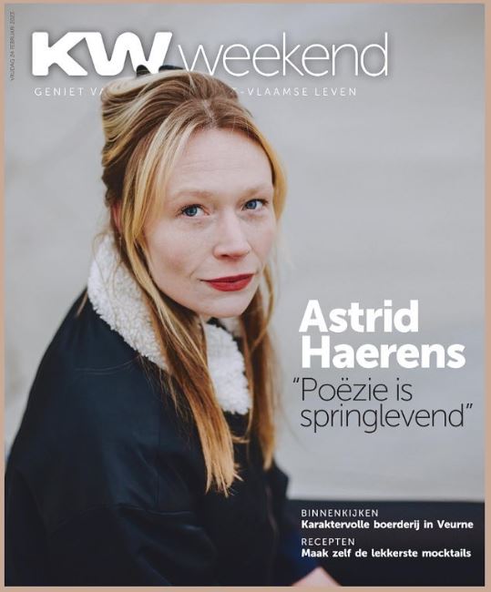 KW Weekend - 24 februari 2023 - Astrid Haerens - Poëzie si springlevend - Maison Forton