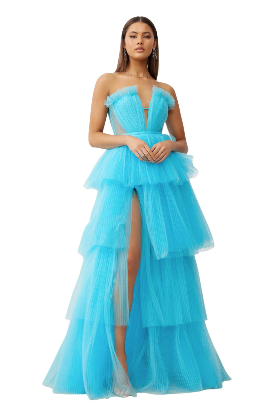Lexi - Cruz Dress (Turquoise Blue) | All The Dresses