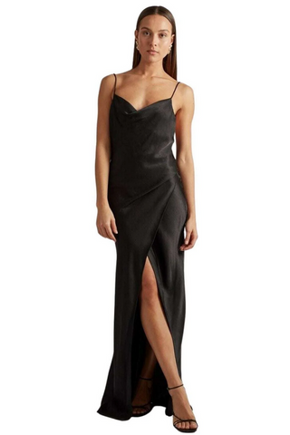 CAMILLA AND MARC Bowery Slip Dress (Black)