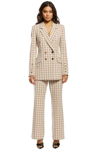 PASDUCHAS Checker Suit (Blazer + Pants)