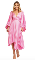 Hire Acler Palms dress in pink