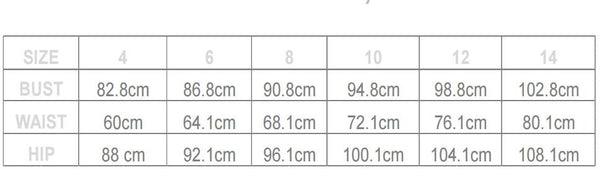 Badgley Mischka Size Chart