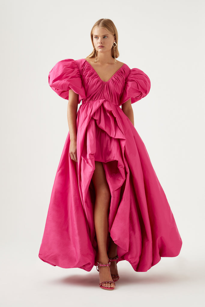 AJE Manifestation Gown (Fuchsia Pink) - RRP $899