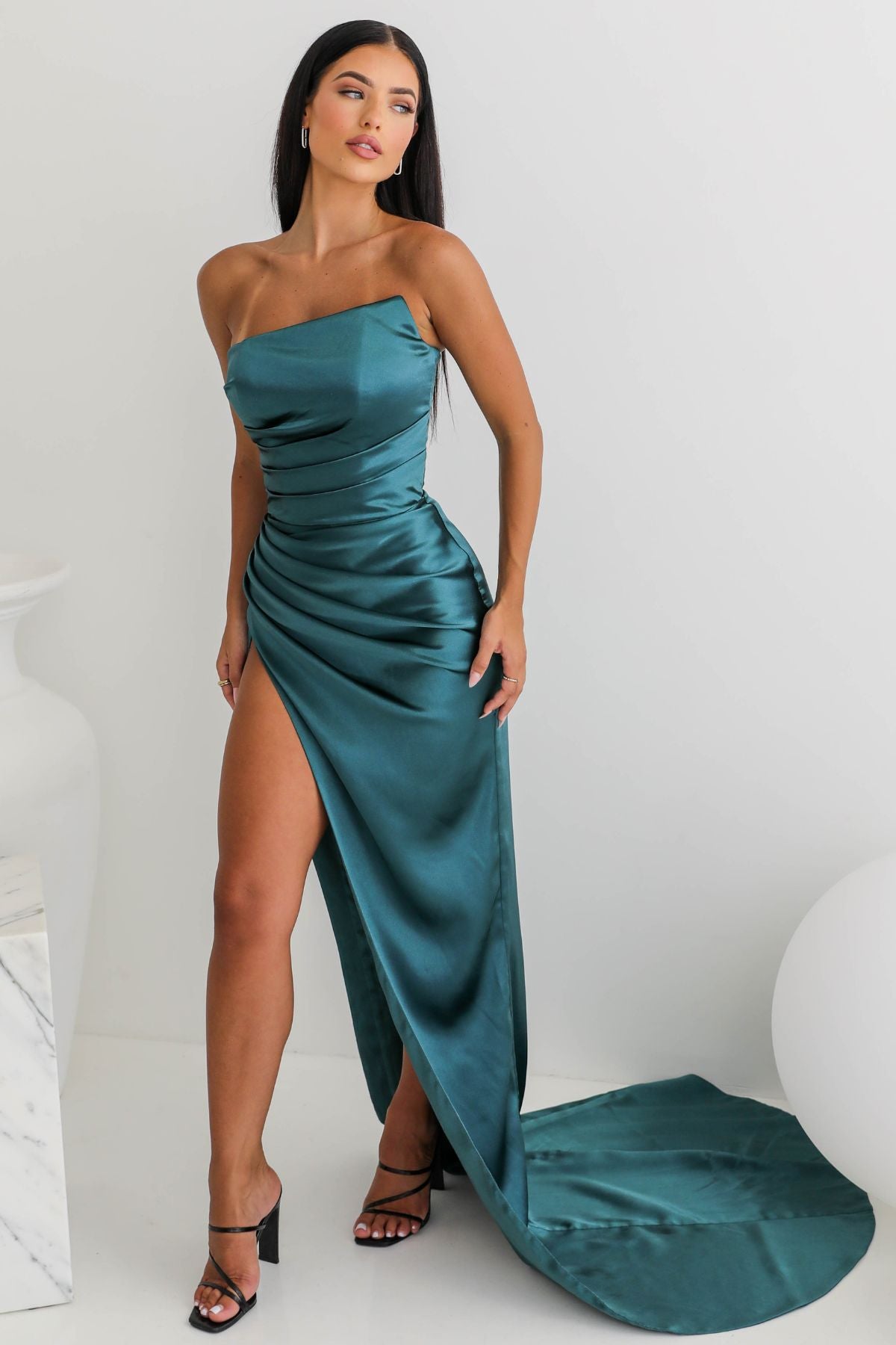 LIA STUBLLA - Celine Gown (Cobalt Blue) - Rent this dress!