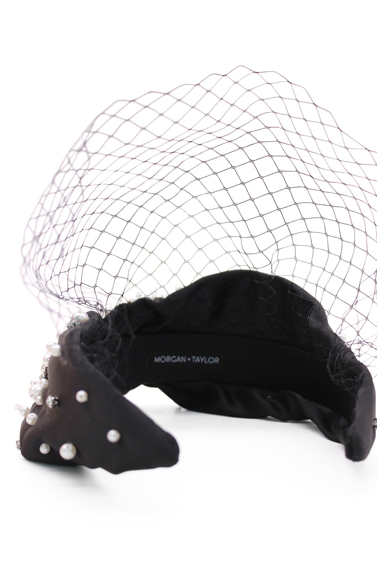 MORGAN & TAYLOR Naya Headpiece (Black/White)