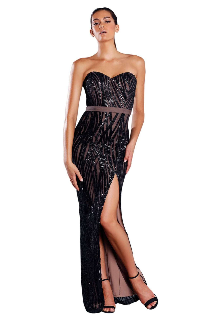 Jadore - Elyse Gown (black) | All The Dresses
