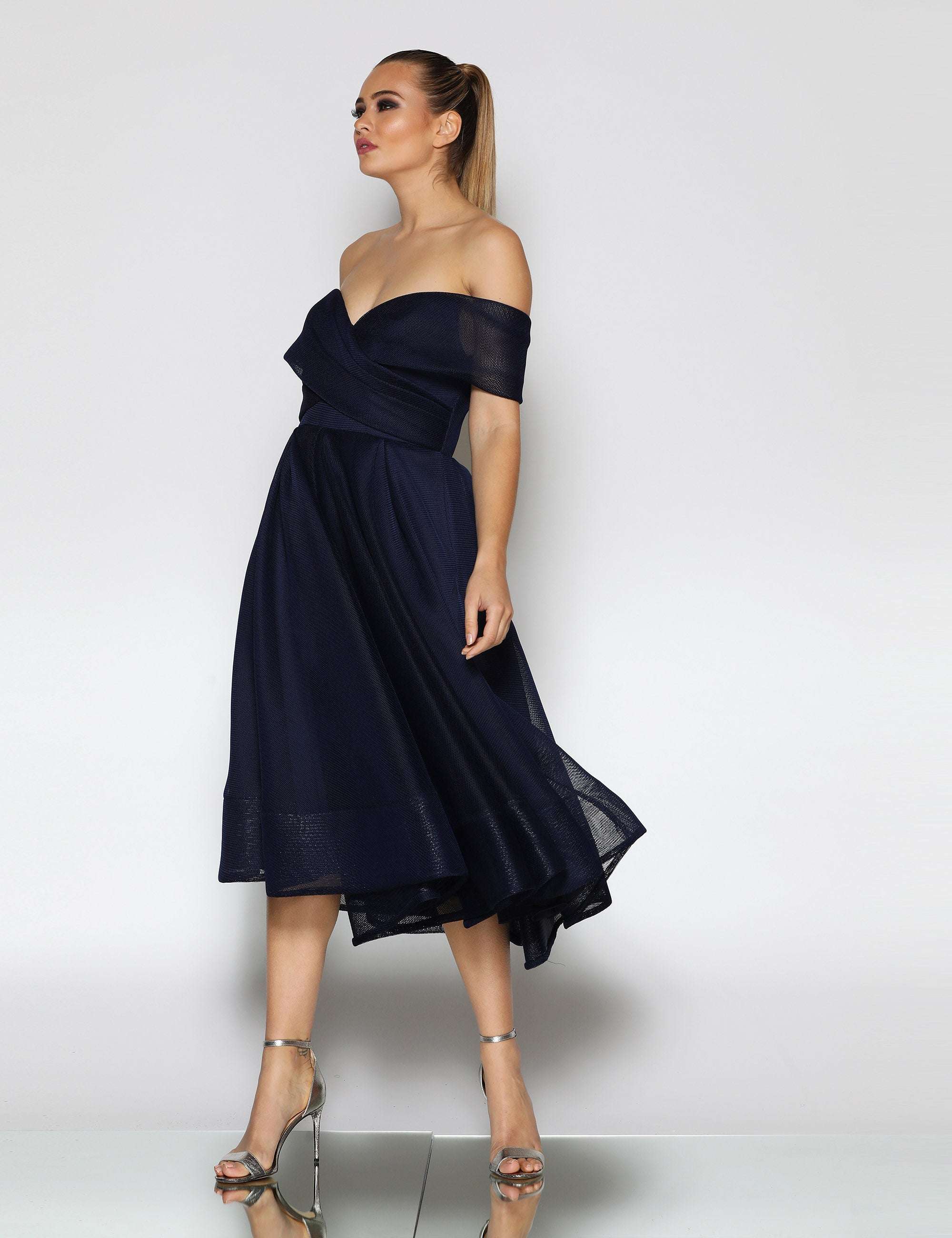 JADORE Oliver Dress (Navy) - RRP $349