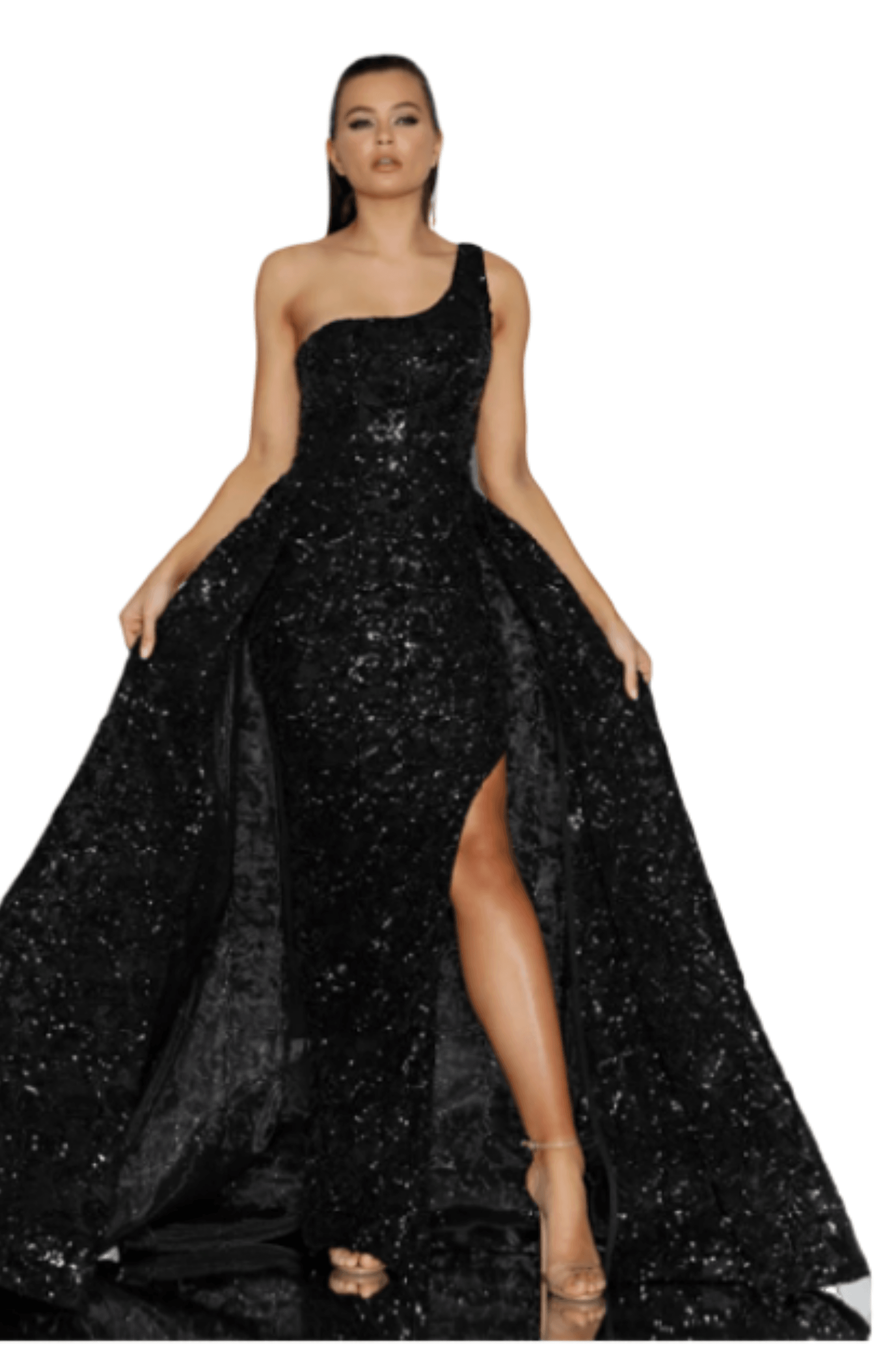 BUY IT JADORE Samantha Gown with Overskirt JX2010 (Black)