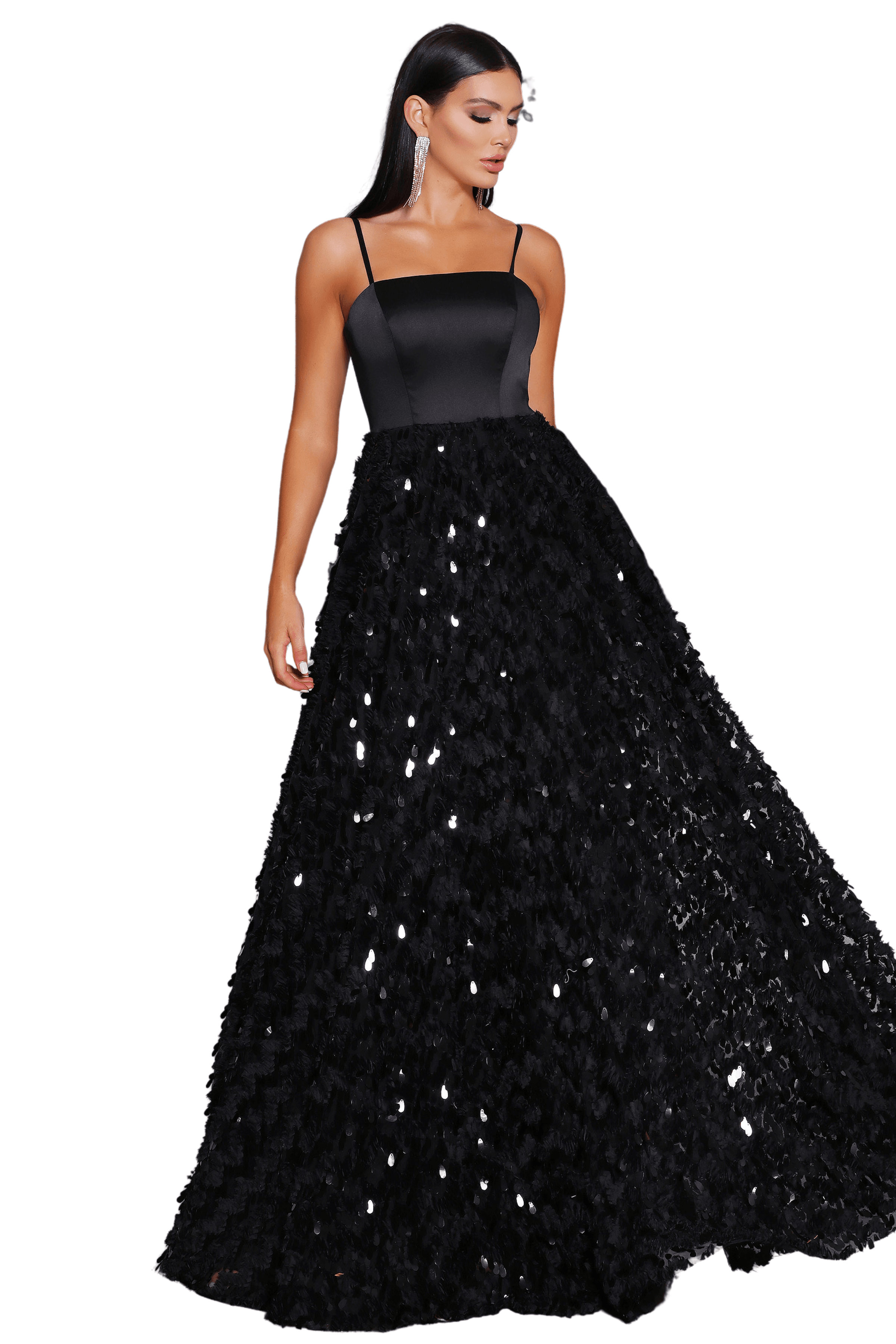 Jadore Zia Gown (Black) - RRP $585