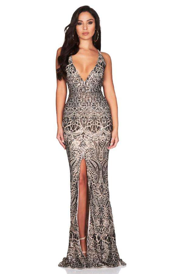 BUY IT NOOKIE Shanina Plunge Gown (Bronze)