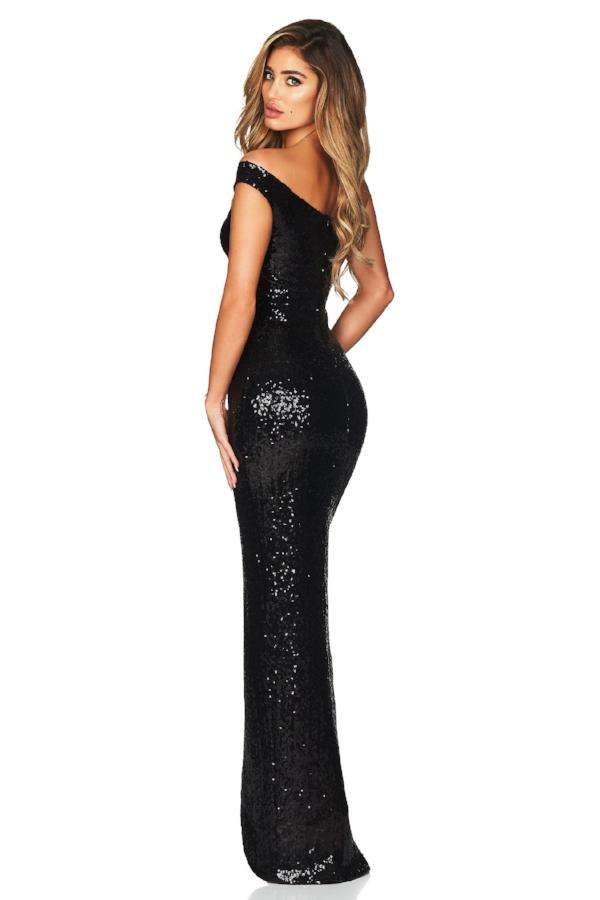 BUY IT NOOKIE Spellbound One Shoulder Gown (Black)