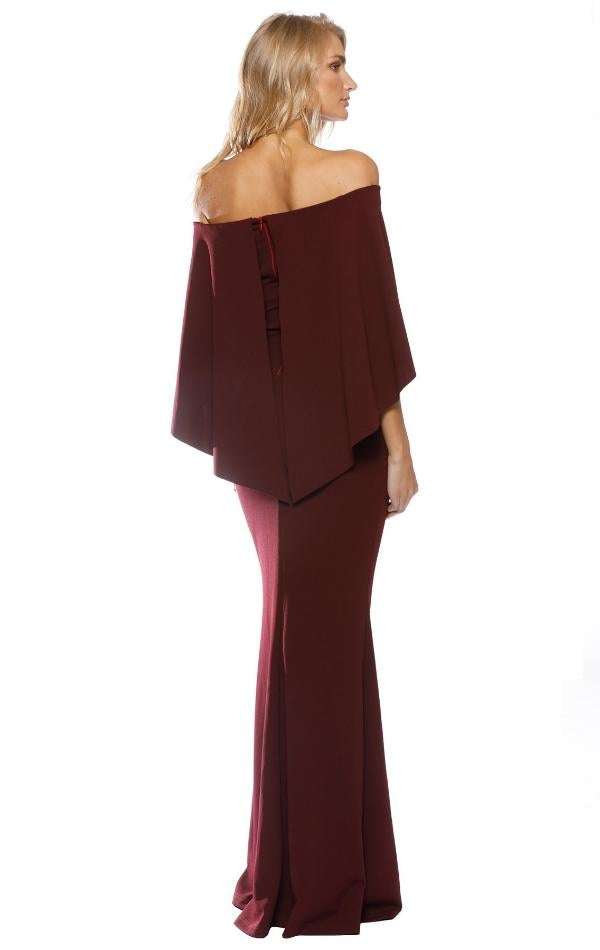 PASDUCHAS Composure Gown (Wine) - RRP $389