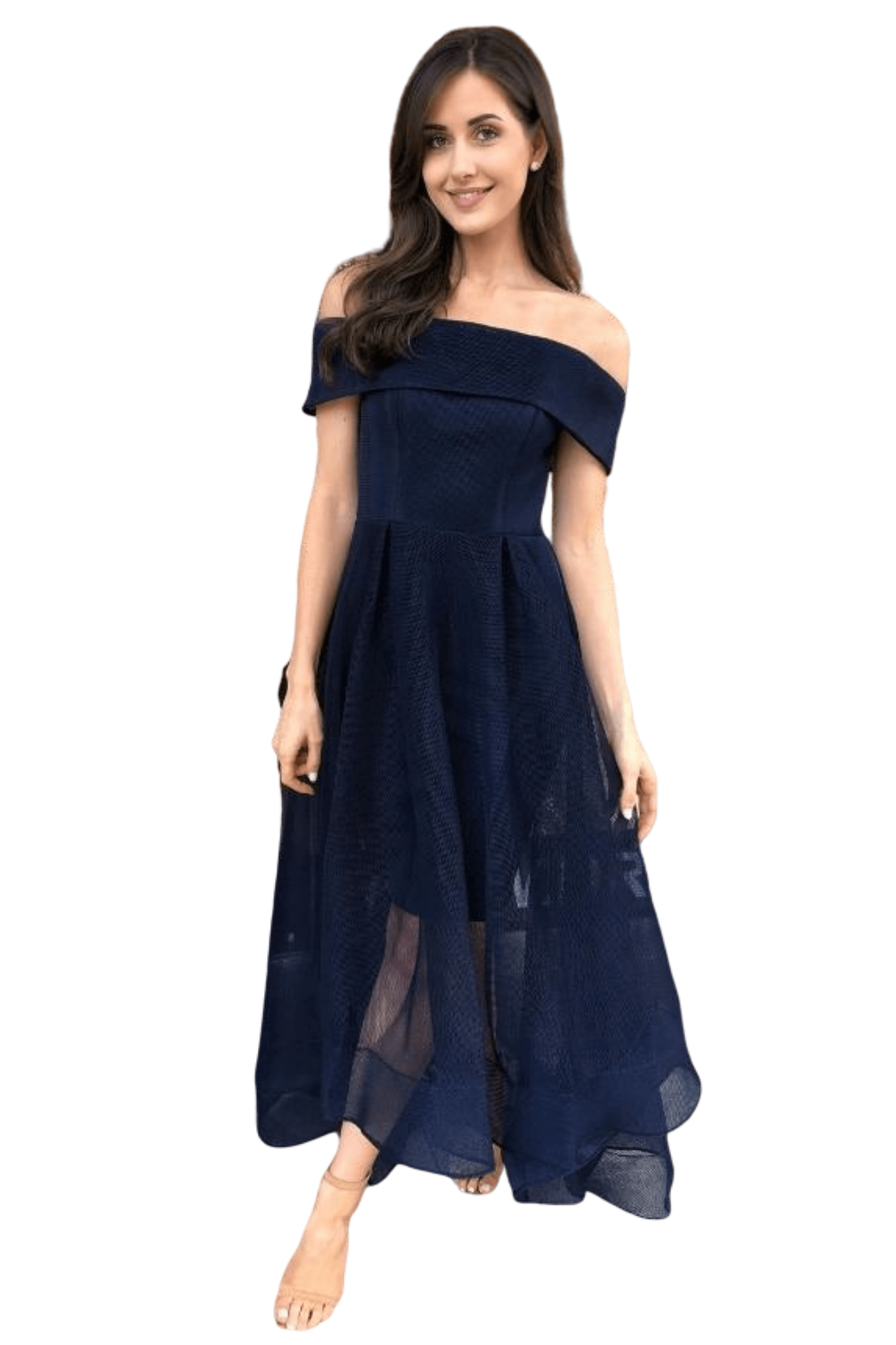 PORTIA AND SCARLETT Ivana Gown (Navy) - RRP $499