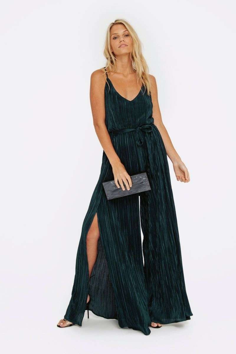 SHEIKE - Jumpsuit (Forest Green) RRP $189