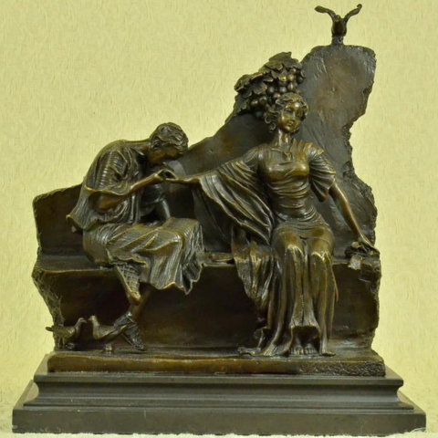 modern bronze sculpture