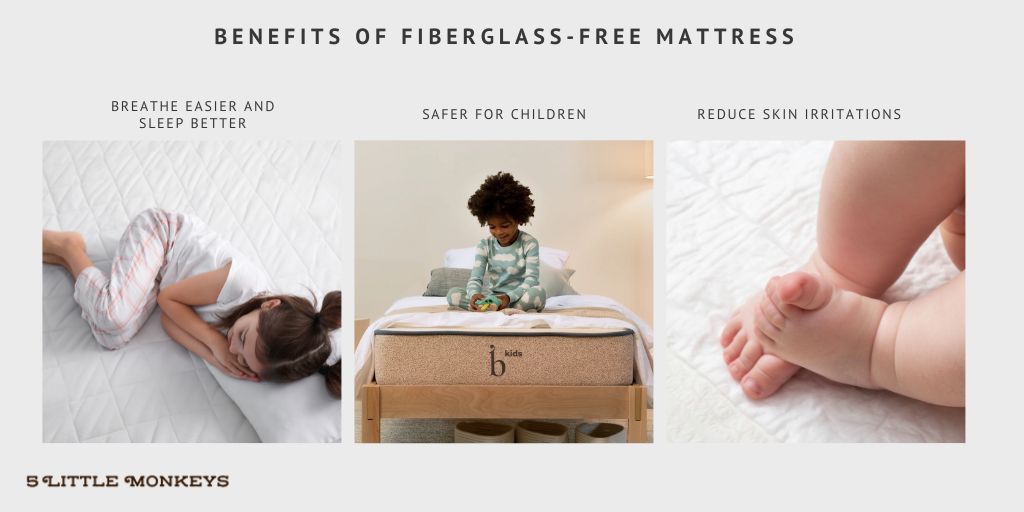 Benefits of fiberglass free mattress