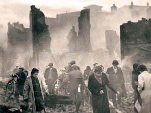 Destruction in Europe after WWII. Source: Source: book, Savage Continent, by Keith Lowe 
