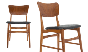 Ib Kofod Larsen dining chairs.