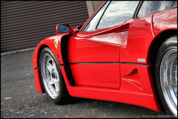 ferrari f40 car wax