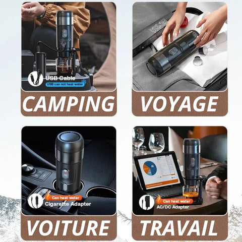 Cafetière Portable de Voyage - Coffret Barista – COOK FIRST®