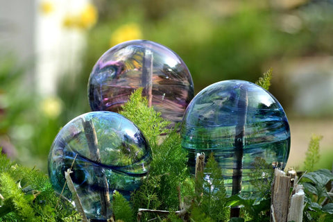 Glass Garden Orbs