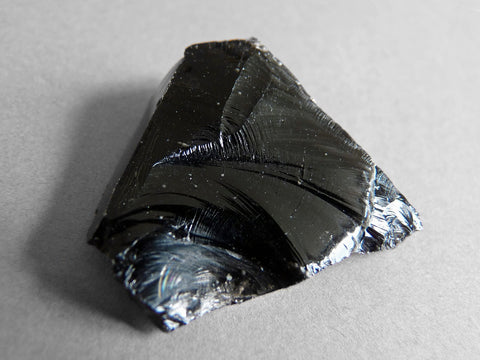 Obsidian glass sample