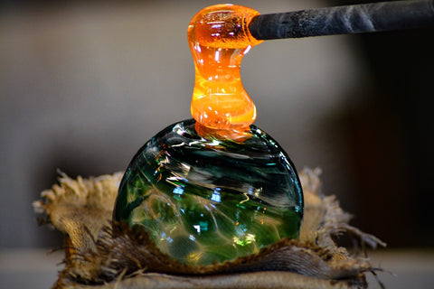 handmade glass bauble in ireland