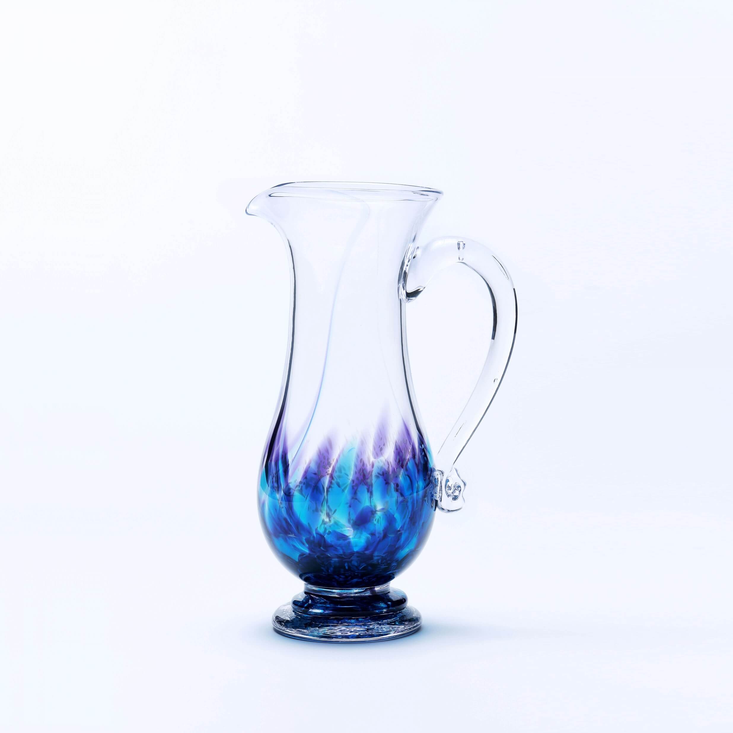 Jerpoint Glass Studio, Large Traditional Jug - Heather