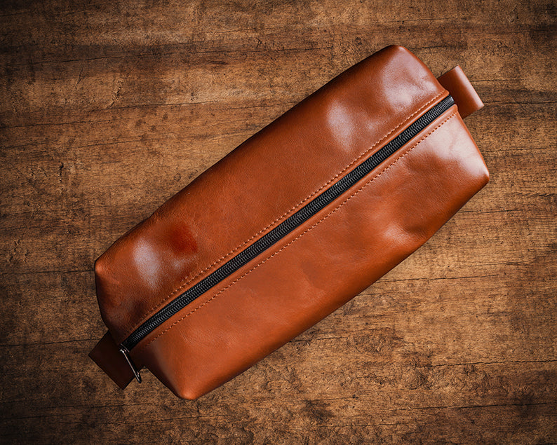 Leather Toiletry Bag for Travel-image-2