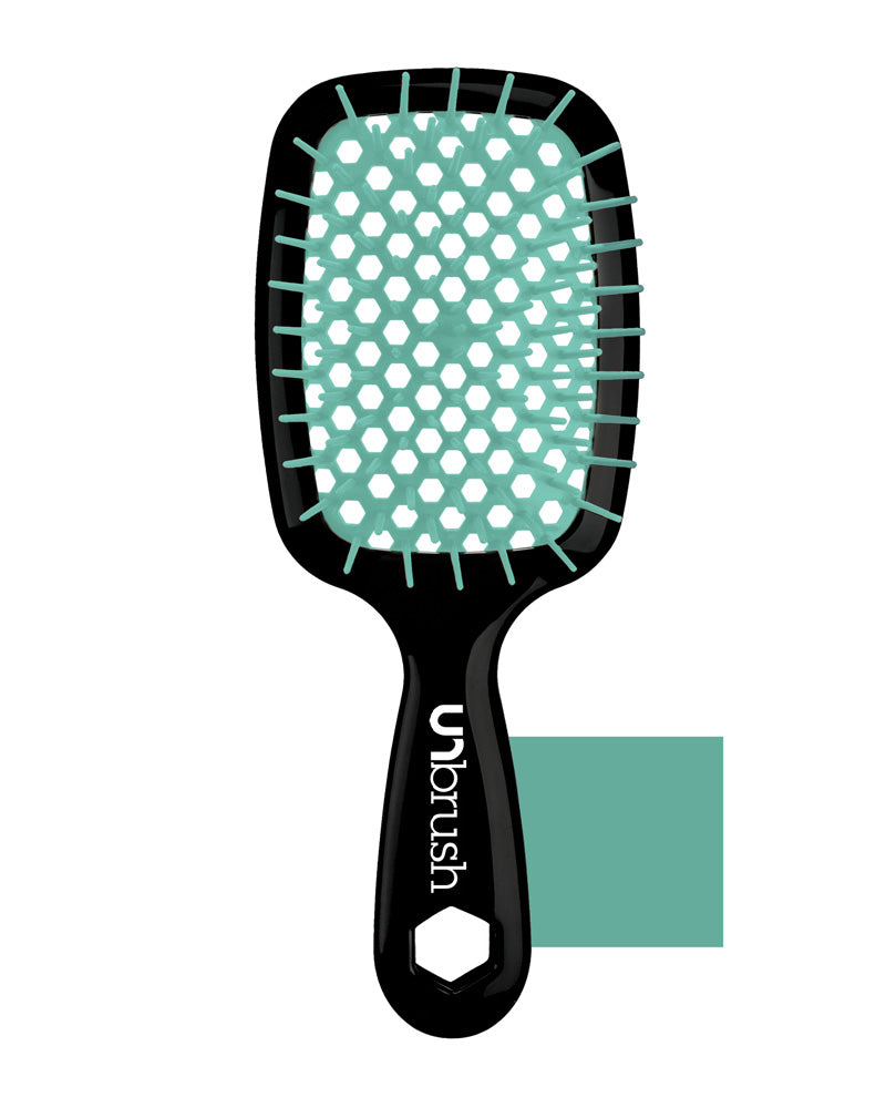 UNbrush Detangling Hair Brush - Lagoon - UNbrush product image