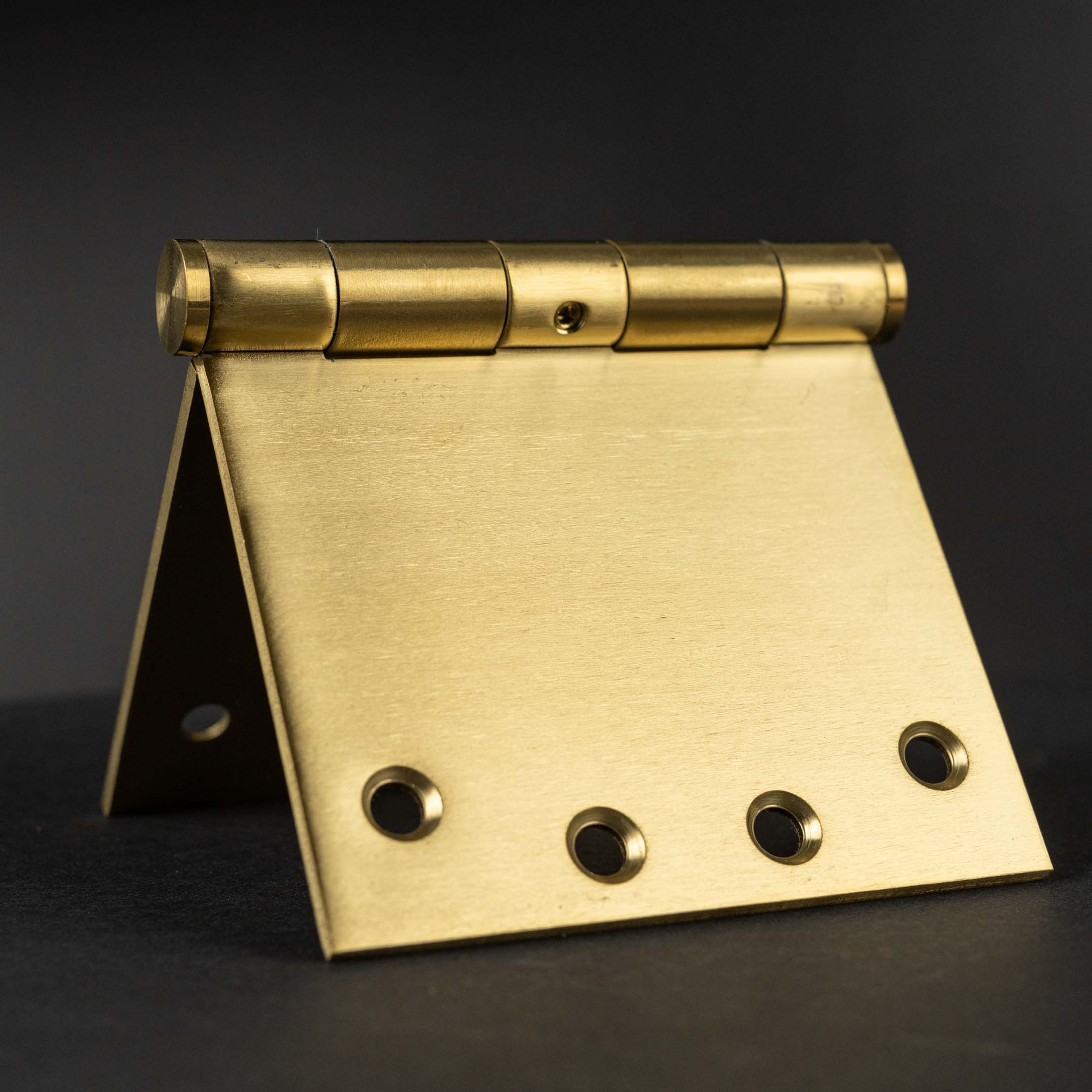 PROJECTION HINGE SATIN BRASS 100X180mm 304