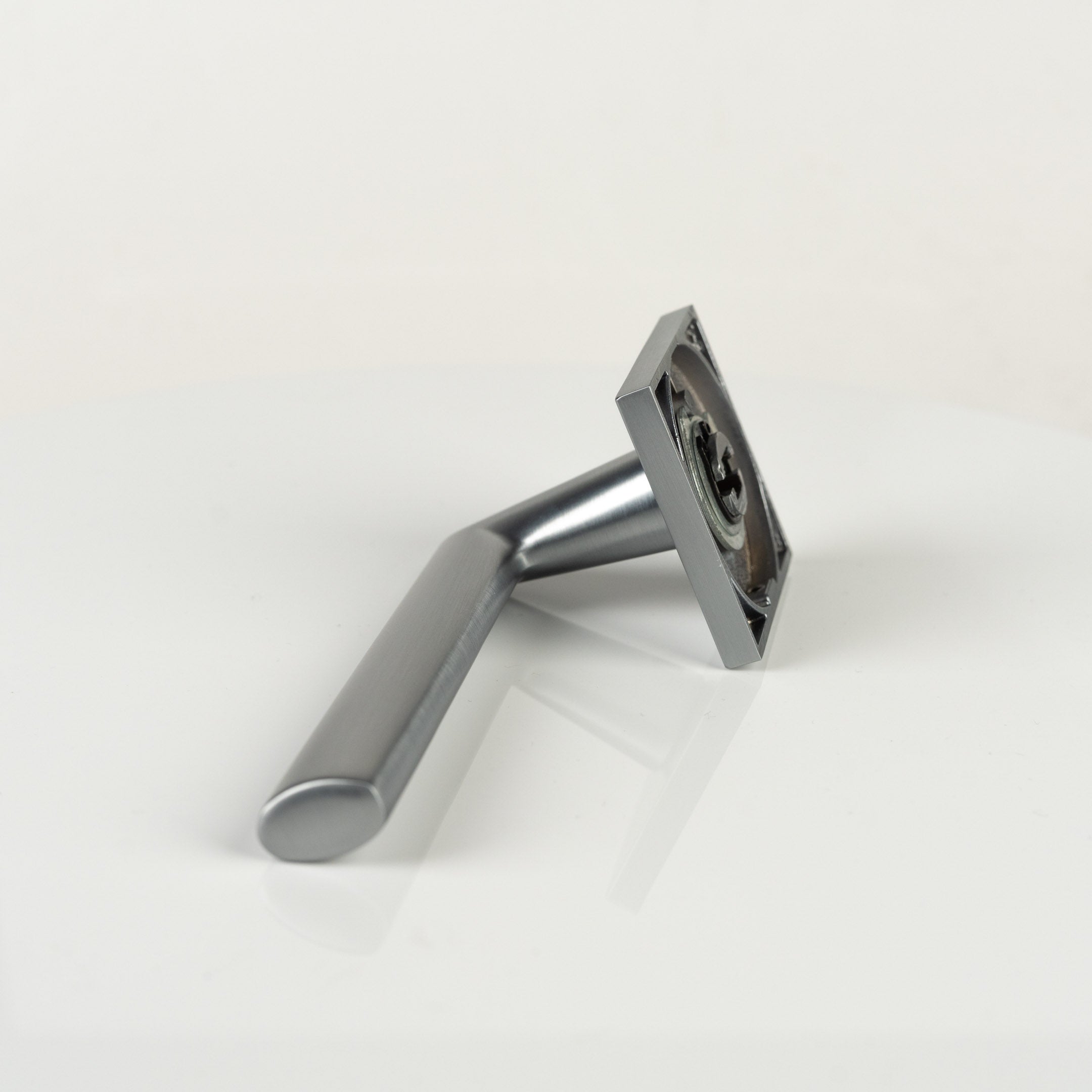 ZL1 lever on square rose satin chrome