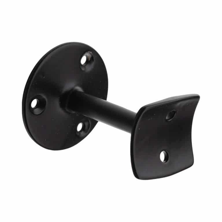 STRAIGHT HANDRAIL BRACKET BLACK