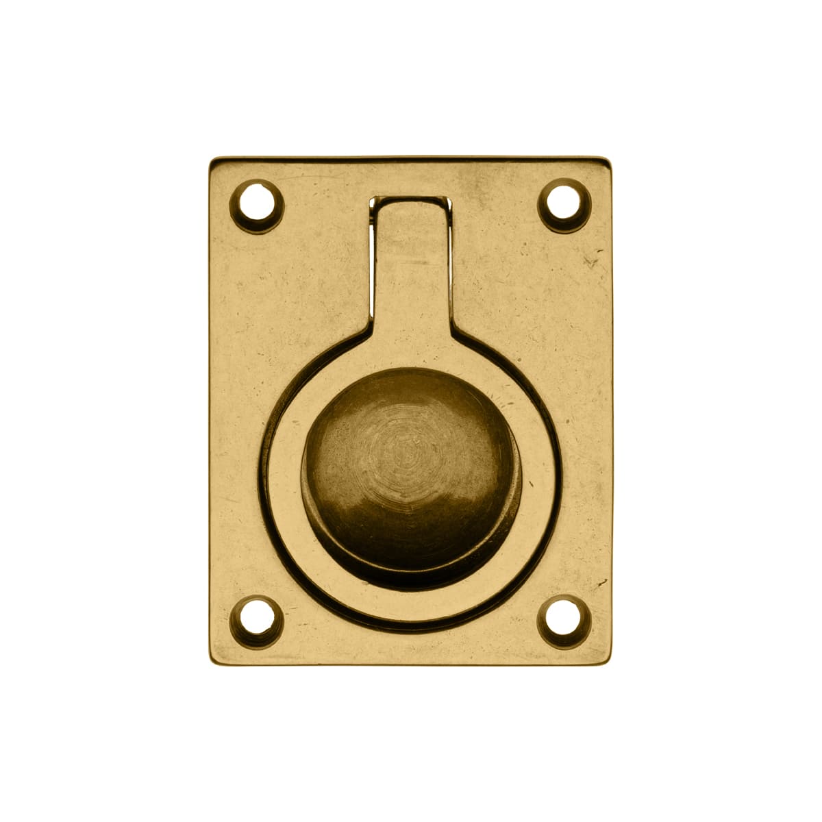 Flush Ring Brass 50x63mm
