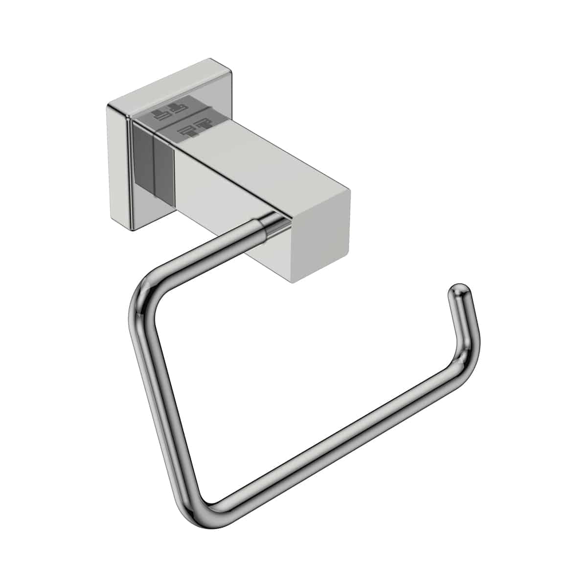 polished stainless steel paper holder