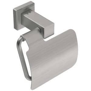 brushed stainless steel paper holder