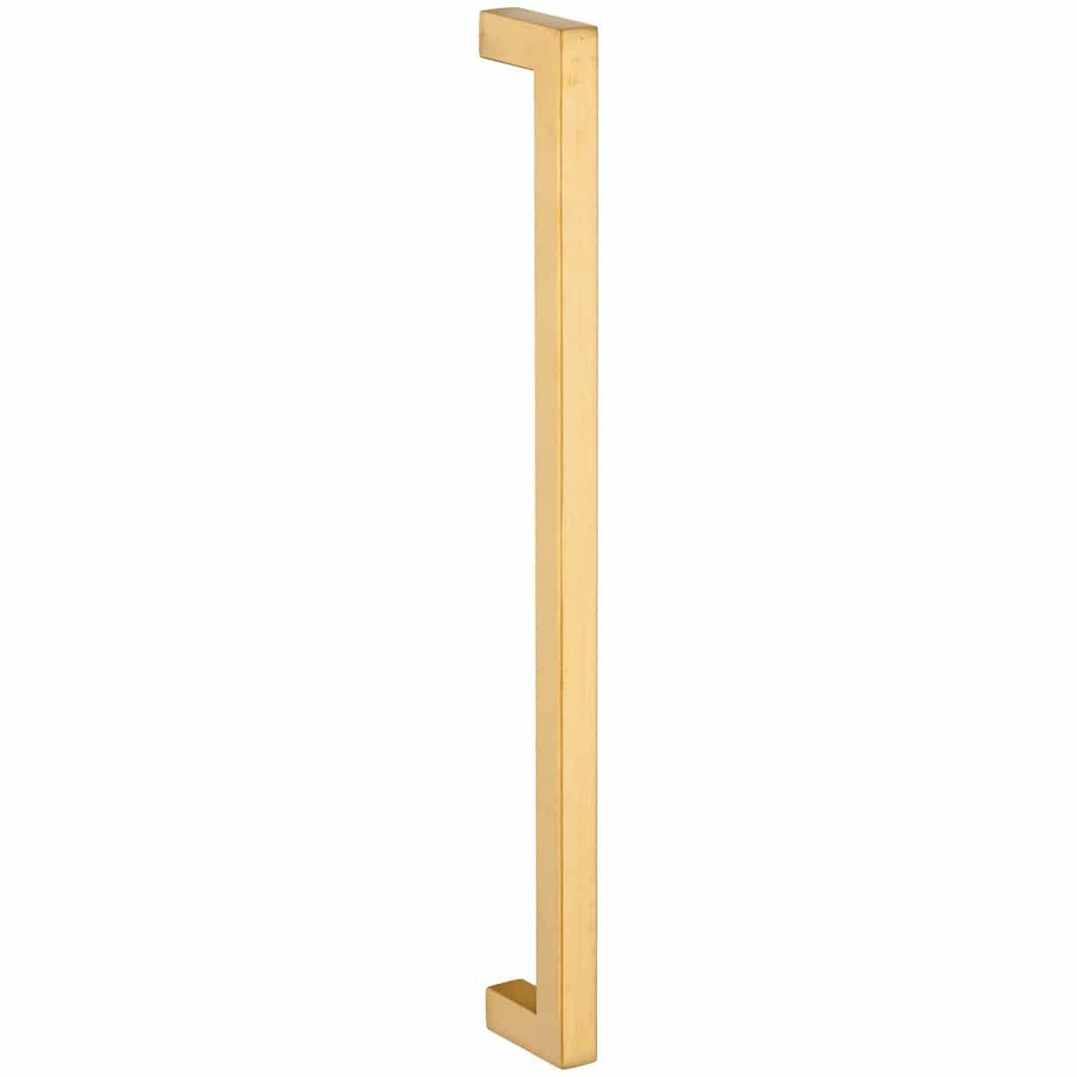 Square Handle Satin Brass 268mm