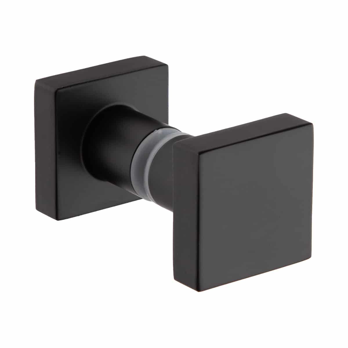 SHOWER KNOB SQUARE 35X35X30  BLACK