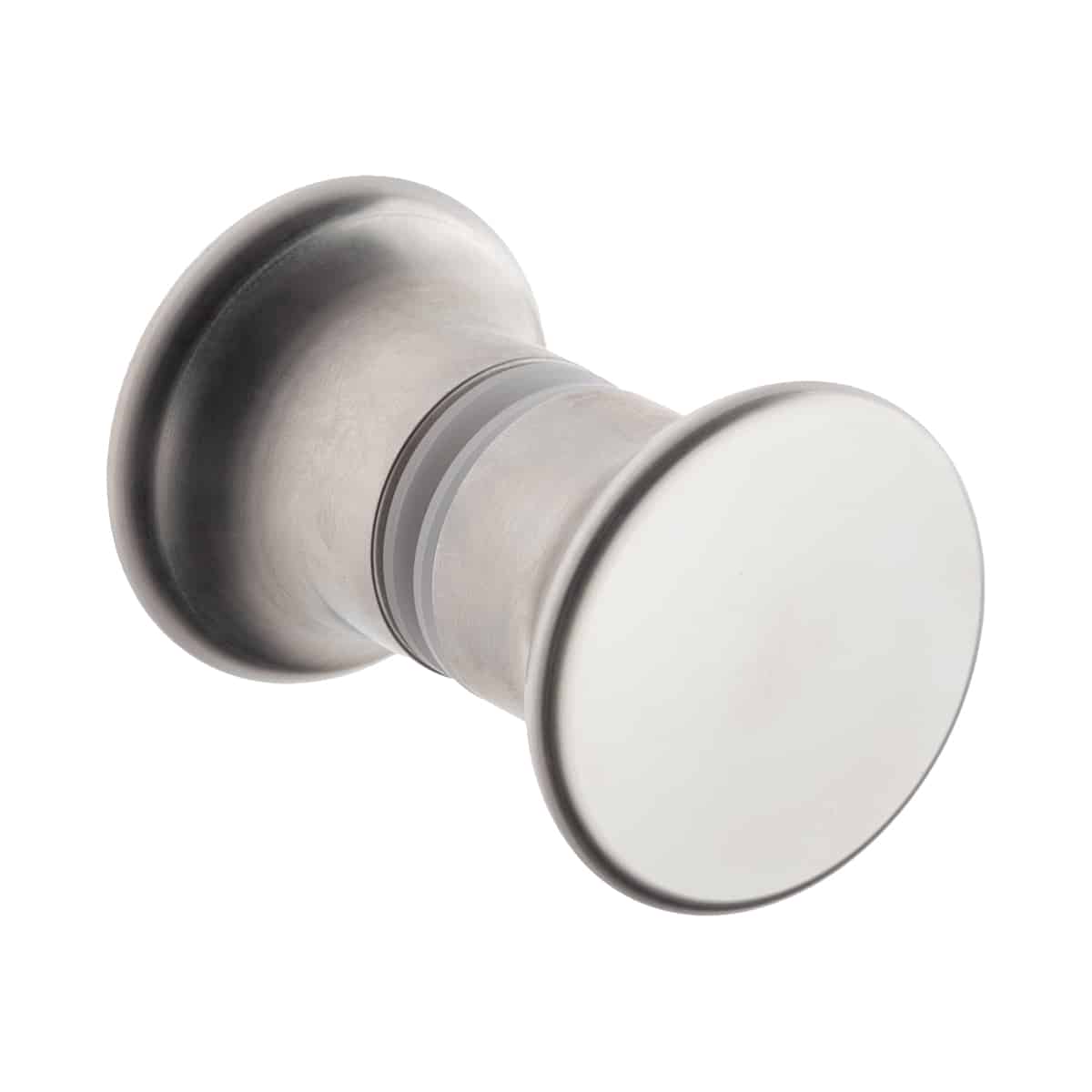 SHOWER KNOB ROUND 40x20  SATIN