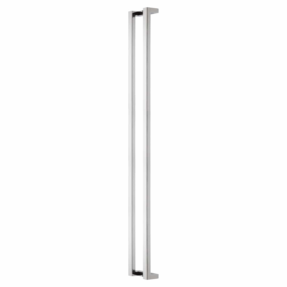 Square Offset Pull Handle Polished Stainless 1512mm