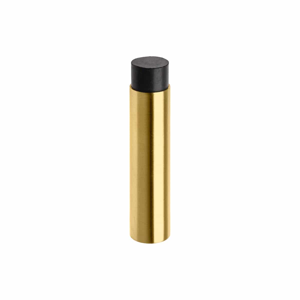 Wall Mounted Doorstop Satin Brass