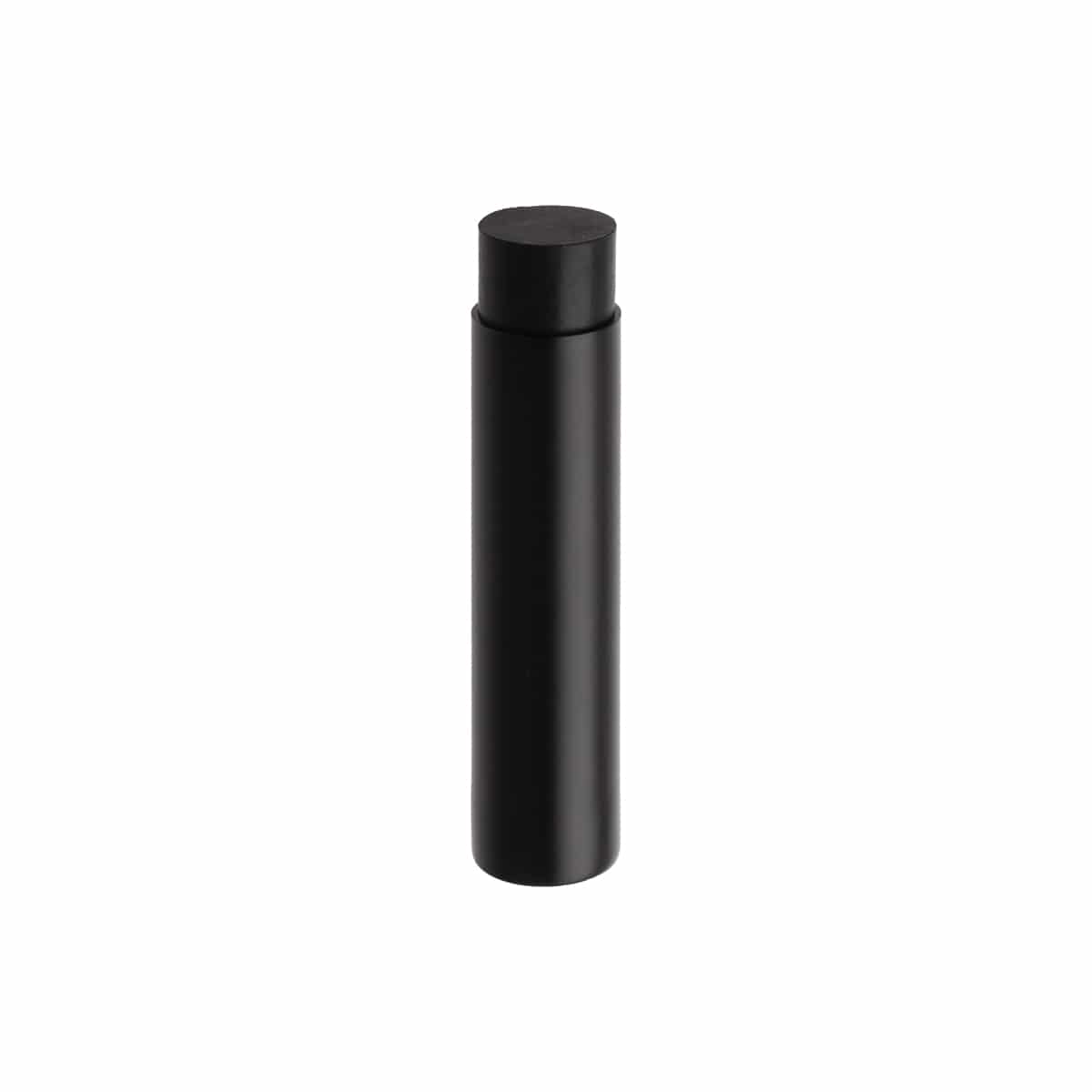 Skirting Door Stop 22x85mm Matt Black