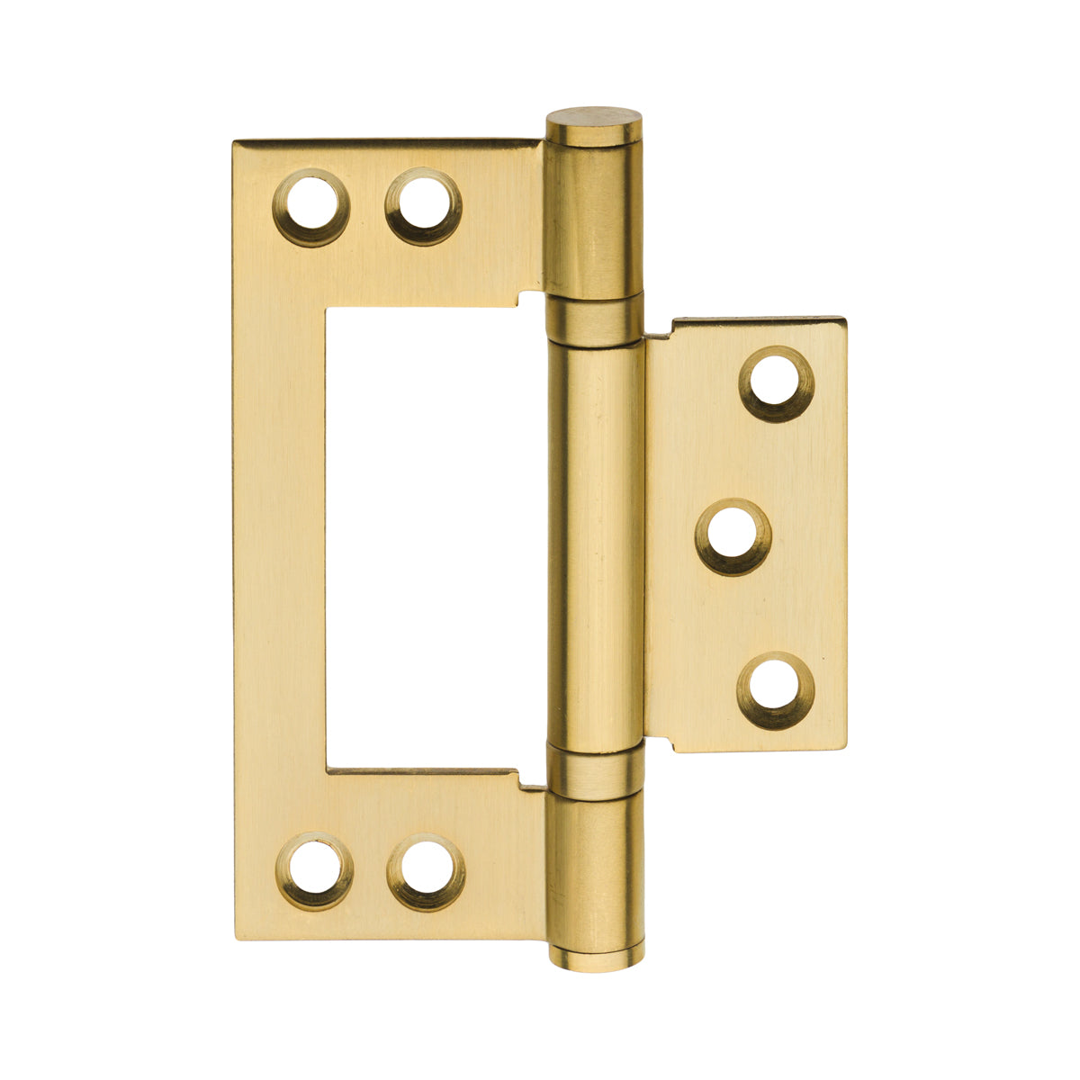 Sinkless Ss Hinge Satin Brass 100x76x2mm