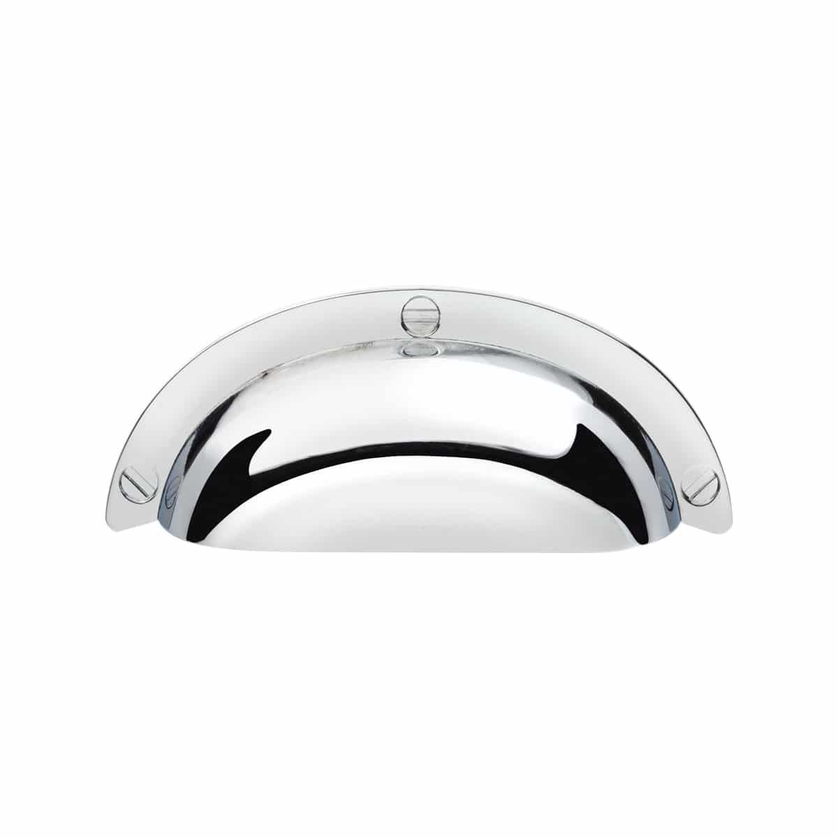 Decorative Screws Cup Handle Polished Chrome 93mm