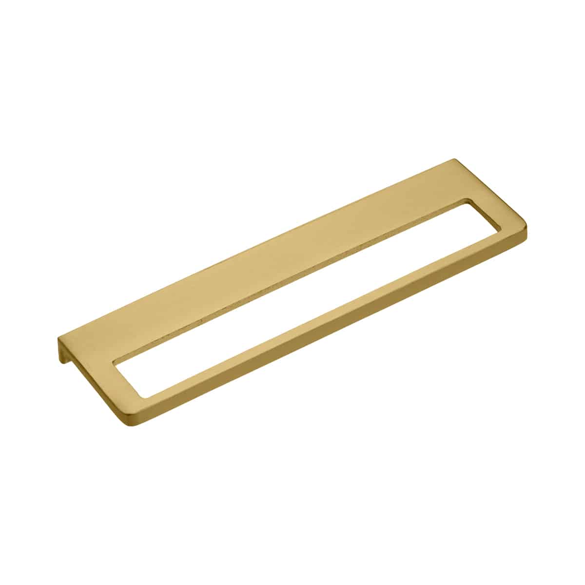 Lip Pull Handle Satin Brass 170x50mm